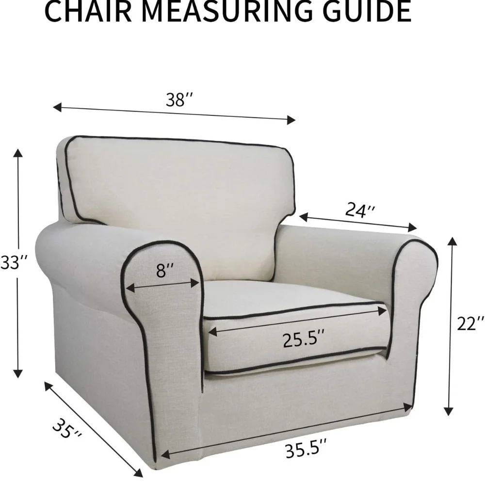 Blue Chair Slipcover